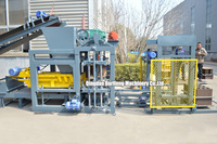Machine hydraulique compacte QT 4-25 pour la fabrication de blocs de béton – Machine à briques économique pour usine de blocs et de briques en béton