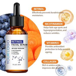 Suero de vitamina <span class=keywords><strong>E</strong></span> antienvejecimiento hidratante orgánico puro 0.2% de etiqueta privada - Product Image 4