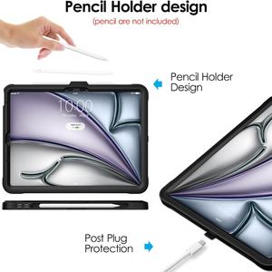 Étui pour iPad Air 5e/4e génération 10,9 pouces (2022/2020), Housse de protection intégrale robuste et fine avec protection d'écran et béquille - Product Image 5