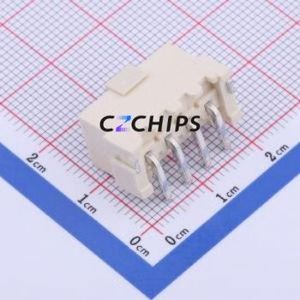 M3960VS-04-LP-R Wire-to-Board Pin Header SMD,P=3.96mm Connector 1x4P 3.96mm Vertical Mount 4P - Product Image 2