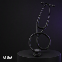 Stéthoscope Professionnel Coloré avec Diaphragme Réversible, Outil d'Écoute Acoustique Adulte et Pédiatrique pour Équipes Médicales