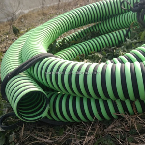 Tuyau flexible en plastique pour tuyau d'eau de 1 pouce <span class=keywords><strong>Prix</strong></span> Tuyau d'aspiration des eaux usées bleu et vert Tuyau d'aspiration et de <span class=keywords><strong>livraison</strong></span> de 3 pouces - Product Image 1