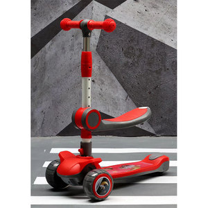 Patinetas scooters <span class=keywords><strong>monopatin</strong></span> plegable kick Foot scooty niños pu intermitente 3 ruedas niños <span class=keywords><strong>scooter</strong></span> para niñas pequeñas - Product Image 3