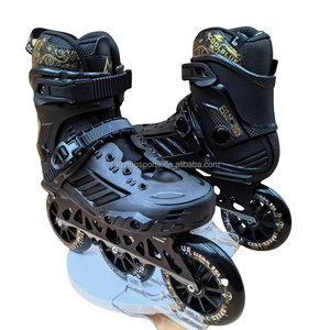 <span class=keywords><strong>Pattini</strong></span> in Linea Professionali Unisex per Fitness all'Aperto, 3 Ruote, Scarpa Rigida, Freestyle Urbano, Slalom, 3 Ruedas Roller - Product Image 3