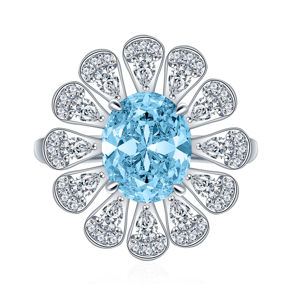 Diamant bleu de mer
