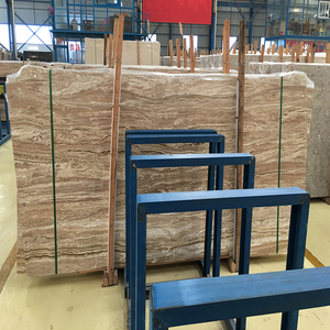 Losa de piedra de mármol travertino beige natural de fábrica de China - Product Image 3