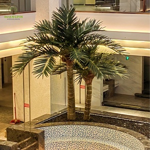 <span class=keywords><strong>Palmera</strong></span> Tropical Artificial Personalizada de 1m-8m, Planta Ornamental de Plástico y Fibra de Vidrio, <span class=keywords><strong>Palmera</strong></span> <span class=keywords><strong>Gigante</strong></span> Artificial para Hotel - Product Image 1