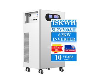 Système d'énergie domestique tout-en-un Avepower 51,2 V 280 Ah 15 kWh, batterie lithium-ion LiFePO4 48 V avec onduleur solaire 6,2 kW - Product Image 1