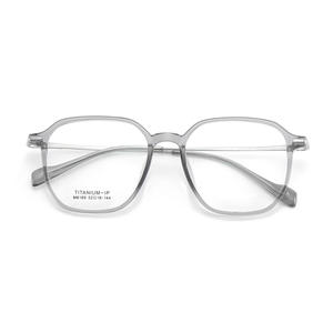 Monture de lunettes en titane TR Early Morning, rectangulaire, monture complète, légère, unisexe, M8189 Danyang - Product Image 4