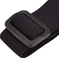 Support de caméra d'action pour la tête, sangle élastique réglable avec vis à molette longue et base à dégagement rapide pour l'enregistrement de vlogs POV