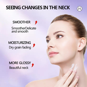 Crema Reafirmante para el Cuello, Blanqueadora y Calmante, con Arbutina Orgánica, Retinol, Colágeno y Ginseng, Marca Privada, Venta al Por Mayor OEM - Product Image 3