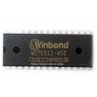 HAISEN CIP IC Asli W27C512 W27C512-45Z Komponen Elektronik IC EEPROM 512KBIT Paralel DIP28