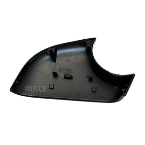 Tesla Model Y Rearview <b>Mirror</b> Bottom Cover Matte Black <b>Plastic</b> Full Set 2019-2023 - Product Image 3