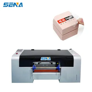 Chinafabrik A3-Aufkleberdrucker Acryl-Druckmaschine XP600-Kopf Digital-Flatbed-UV-DDF-Kristalletikett-Dtf-Filmdrucker AB