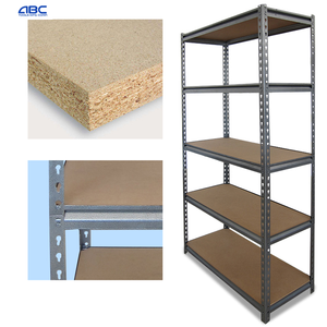 מחיר תחרותי לעמוד ללא פשרות מדפים עמידה באיכות גבוהה חובה כבדה הגנה בפני קורוזיה מתכת מחסן אחסון מדפים - Product Image 6