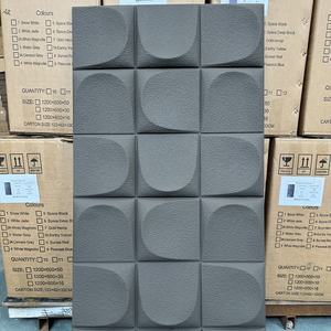 Nouveau produit d'extérieur Panneau mural 3D léger en pierre PU solide en polyuréthane artificiel utilisé pour la décoration de la maison - Product Image 1