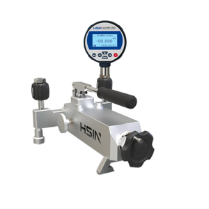 Comparateur de pression hydraulique portable 5800 psi HSIN615, pompe d'étalonnage manuelle eau/huile HSIN615 - Product Image 1