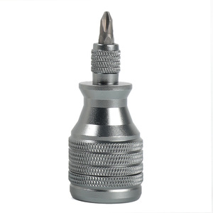 Mini Steel Cannon Industrial Grade Powerful <b>Screwdriver</b> 7 In 1 Magnetic Phillips Flathead Multi Functional Bits Set - Product Image 2