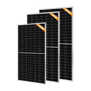 แผงโซลาร์เซลล์ 450W 550W 580W โมโนคริสตัลไลน์ PERC ขนาด 210 มม. x 210 มม. ระบบติดตั้งบนหลังคา - Product Image 1