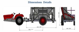 Machine de culture de la canne à sucre avec boîte de vitesses multifonctionnelle 4200 kg pour tracteurs, testée et certifiée, fabriquée en Inde - Product Image 4