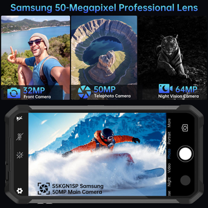 โทรศัพท์มือถือรุ่น 8849 Rugged Phone ความจุ 16GB/512GB ระบบปฏิบัติการ Android 14 หน้าจอ AMOLED 120Hz พร้อมฟังก์ชั่นฉายภาพ รองรับซิมคู่ แบตเตอรี่ขนาดใหญ่ 11600mAh จาก Unihertz - Product Image 4