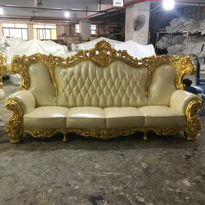 Ensemble de canapés de salon classique européen de luxe, écologique, durable, antique, pour la maison HAOYU CS-001 # - Product Image 5