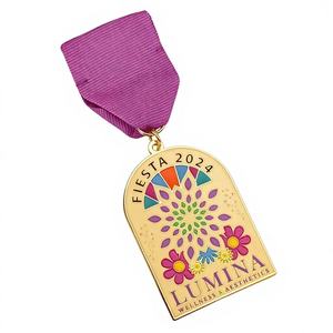 Medalla de Carnaval Antigua Creativa Personalizada al por Mayor del Fabricante, Medalla de Fiesta de Metal Esmaltado Colorido para Recuerdo - Product Image 1