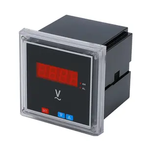 Single Phase LCD Digital Panel Smart Voltage Meter digital Display panel volt amp meter Voltmeter