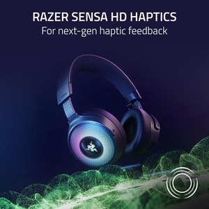 Razer Kraken V4 Pro <b>Wireless</b> Gamer Headset 2.4GHz Gaming Headphones USB 3.5mm Super Wideband Mic <b>PC</b> Mac Mobile Phone ENC RGB - Product Image 6