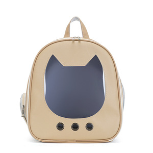 En iyi fiyat nefes High-End Pet taşıyıcılar çok fonksiyonlu dayanıklı şeffaf rahat kedi seyahat için sırt çantası taşıma - Product Image 6