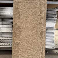 Panneaux muraux externes en fausse pierre Pu polyuréthane design moderne Extérieur Pierre artificielle Pu