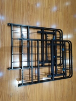 Cadre de lit double en métal, meuble de maison, personnalisé, pliable, taille xl, offre spéciale, bonne qualité