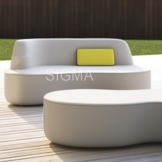 Modern Design Customized Fabric Living Room garden Furniture oval Bench Stools