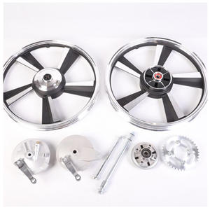 Moyeu de roue de moto adapté à la modification des moyeux de la série CG125, moyeu de roue en alliage d'aluminium personnalisé en gros. - Product Image 2