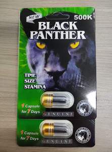 Cápsulas Black Panther, las Mejores y Más Efectivas para Energía y Potencia Masculina, Mejoran el Tiempo, el Tamaño, la Resistencia y Retrasan la Eyaculación - Product Image 3