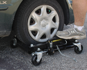 OSATE 680KG véhicule mobile Hudrualic roue Dolly Go Jack avec CE - Product Image 6