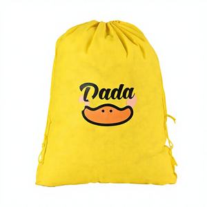 Mochila de poliéster portátil con forro Oxford de dibujos animados de moda al por mayor, con correa retráctil para guardar zapatos, ideal para fiestas escolares infantiles y dulces. - Product Image 4