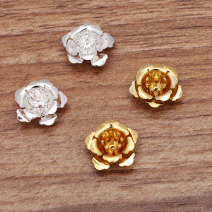 铜镀酸洗6色15mm * 7三层立体花A15(07232)件 - Product Image 3
