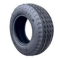 Pneu extérieur durable de 6 pouces, 2PR, en caoutchouc robuste, pneu gonflable 6x2 pour chariot d'entrepôt