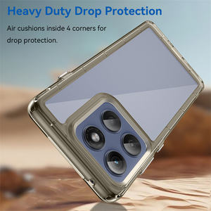 <span class=keywords><strong>Singstar</strong></span> fábrica 2,0mm de espesor acrílico Tpu híbrido fundas de teléfono móvil para Motorola Edge 60 Pro cubierta dura transparente - Product Image 2