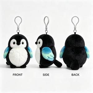 Peluche Magpie Personnalisée, Jouet en Peluche Animal du Zoo, Poupée Magpie, Cadeau Souvenir, Vente en Gros - Product Image 3