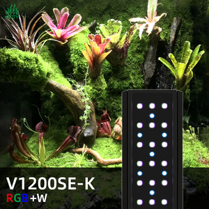 Offre Spéciale semaine Aqua V1200k WRGB Led spectre complet télécommande synchronisation gradation <span class=keywords><strong>aquarium</strong></span> lumière <span class=keywords><strong>Aquarium</strong></span> 120 <span class=keywords><strong>cm</strong></span> - Product Image 1