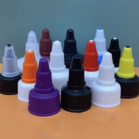 Tapa de Rosca de Plástico para Botellas de Tinta, Tapa de Boquilla de 18 mm, 20 mm, 24 mm, 28 mm, Tapa con Gotero para Botellas de Aceite