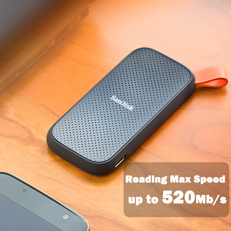 SanDisk E30 1TB 外付けSSD USB3.2 Gen 2 SanDisk Portable SSD E30 USB3.2 Gen2 Type-C Solid State