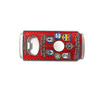 Abridor de Botellas con Diseño de Escudo del FBI, de Latón, Diseño Clásico, Forma Plana y Duradera