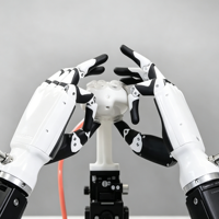 Hirobot A2CA-RH5DG2 DOF 13 Brazo Robótico con Motor PLC Servoeléctrico para Construcción de Robots Biónicos Humanoides IP54