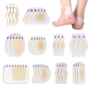 Blister Pads Bandages Étanche Hydrocolloïde Joint Adhésif Prévention pour Talons Pieds Orteils Gel Blister Coussins - Product Image 1