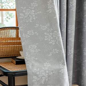 Illustration de fleurs sauvages impression thème automnal vintage ambiance de ferme, traitements de fenêtre 2 panneaux ensemble pour salon ou chambre - Product Image 5