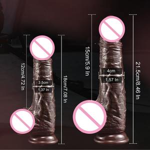 Precio de fábrica Sextoy <span class=keywords><strong>Dick</strong></span> Agrandar el pene Gran pene Compras en línea Consoladores realistas Se siente como la piel para hombres y mujeres - Product Image 5