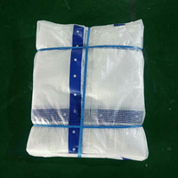 Bâche de protection ignifuge pour échafaudage, imperméable, en plastique, en rouleau, en toile de jute
